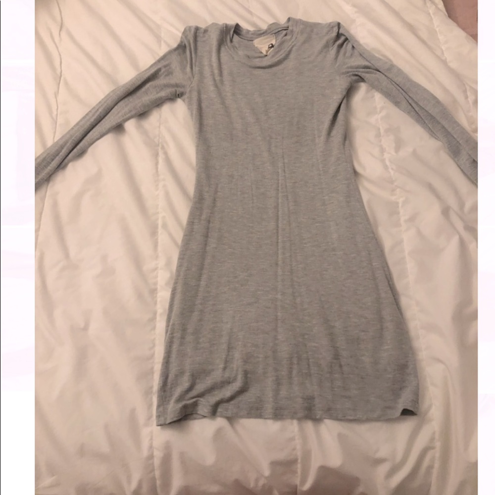 Tight fitted long sleeve dress